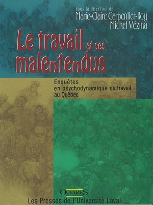 cover image of Travail et ses malentendus